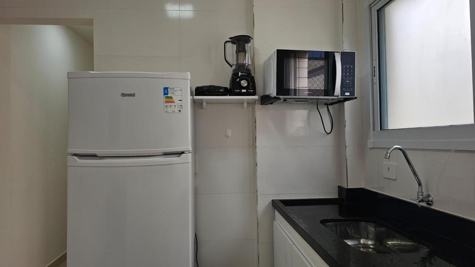 044 Aviacao Beira Mar - 1 Quarto - 10 Metros Da Praia - Wi Fi 300Mbps - Estacionamento Gratuito Praia Grande  Exterior foto