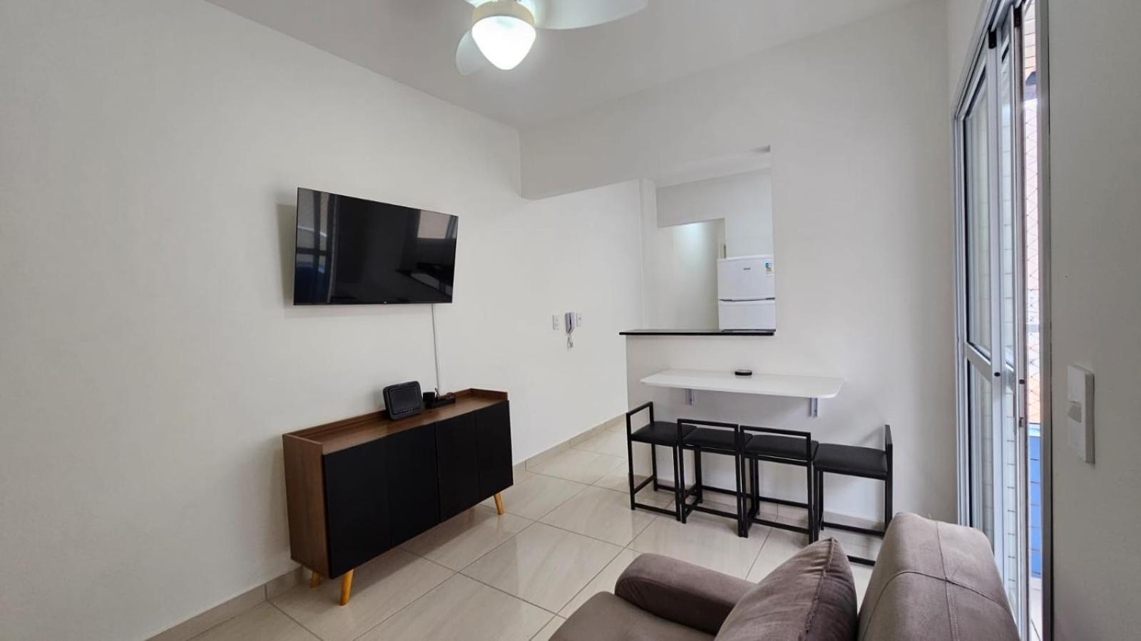 044 Aviacao Beira Mar - 1 Quarto - 10 Metros Da Praia - Wi Fi 300Mbps - Estacionamento Gratuito Praia Grande  Exterior foto